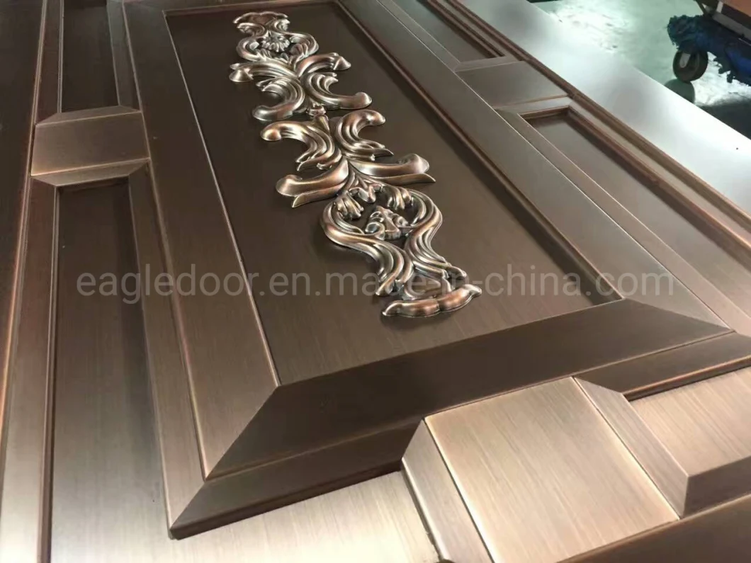 Glass Villa Exterior Main Door Copper Entry Doors Residential Glass Doors Design