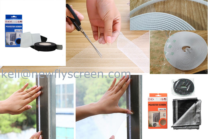 Screen Mesh Window DIY Fly Screens Polyester Mosqutio Netting