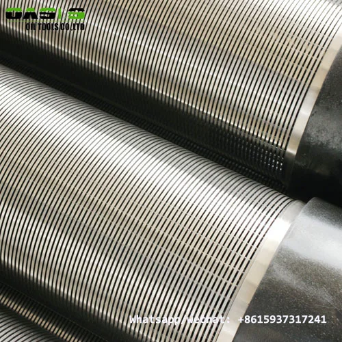 (manufacturer) Stainless Steel 304 DIN4925 Thread Water Well Screens/Wire Wrapped Well Screens