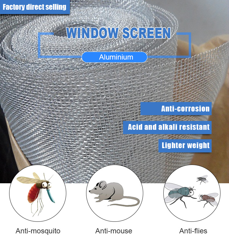 Customized Aluminum Alloy Insect Door Fly Screens