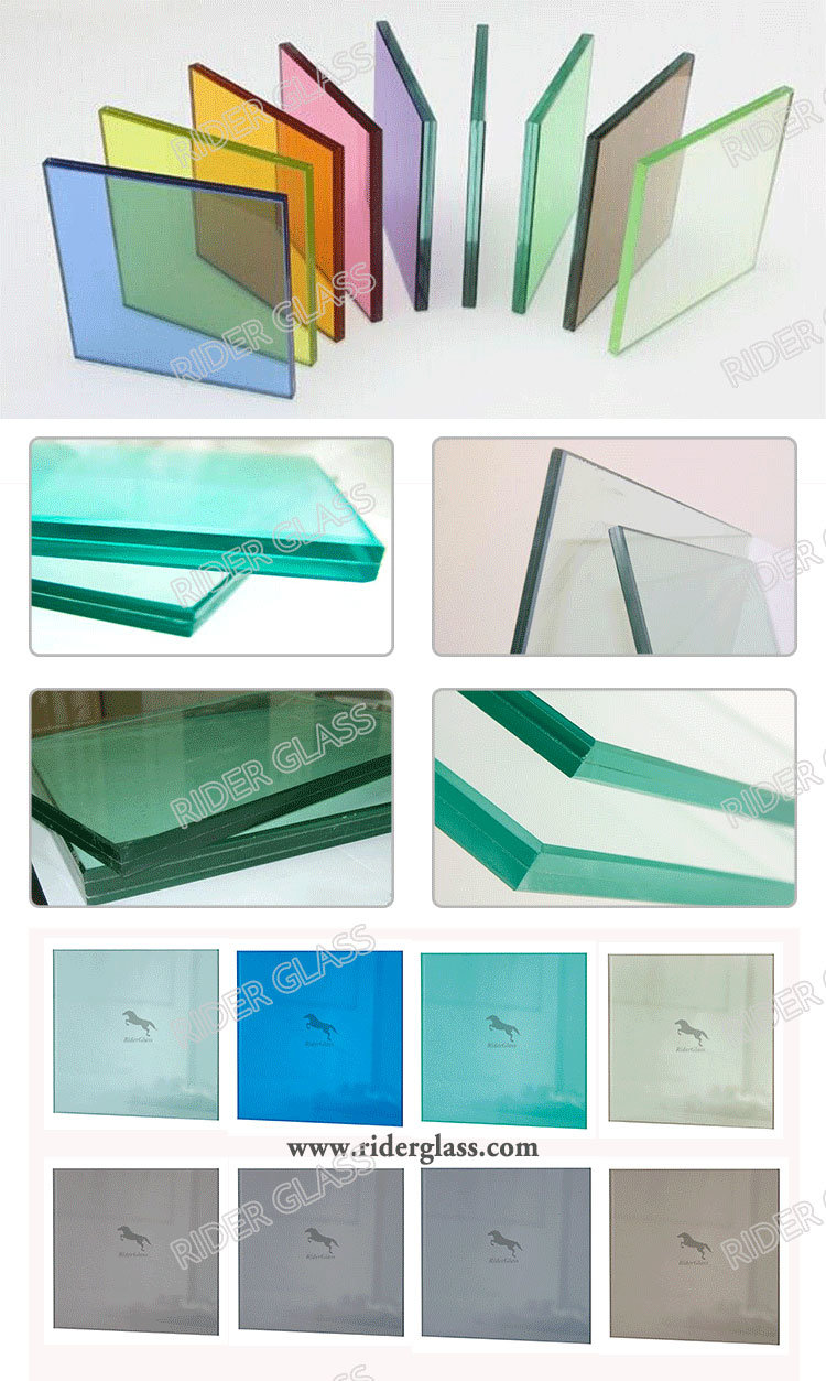 Safety Toughened Glass Clear Tempered Door Shower Screen Glass