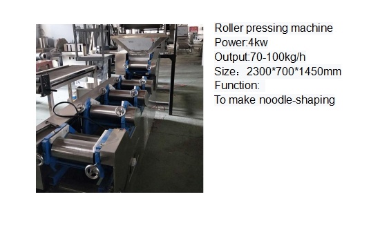 Commercial Instant Noodles Machine/Mini Instant Noodles Machinery