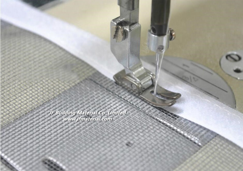 DIY Polyester Magnetic Screen Hook & Loop Net Stop Window Screen Mesh