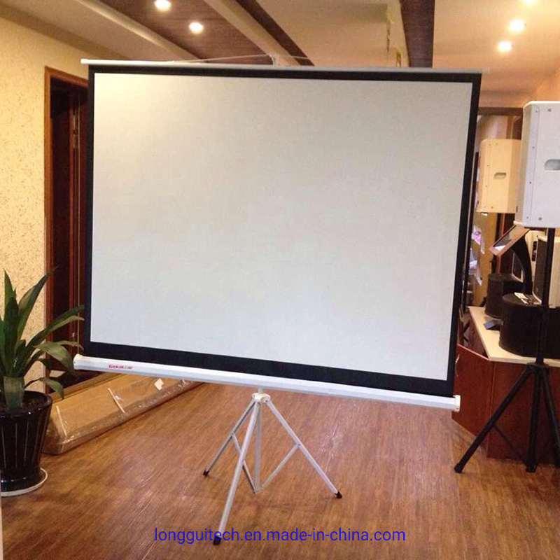 Support Projection Screen HD Projection Screen White Plastic Screen