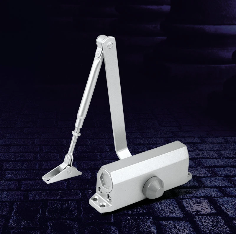 Commercial Door Closer with Backcheck Overhead Aluminum 60kg Door Closer