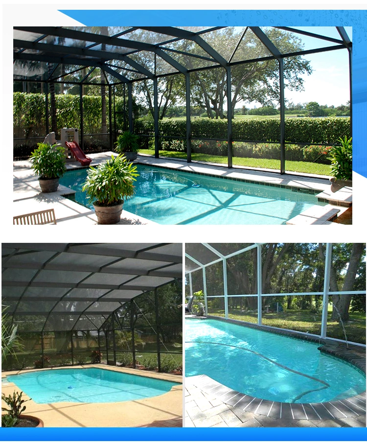 16*14 Mesh Size Pool and Patio Screen Backyard Screen Enclosures Mosquito Netting for Patio