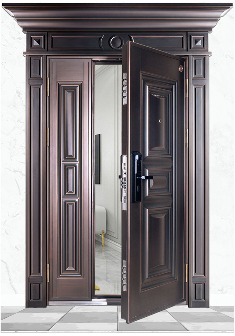 Front Steel Security Door Entrance Door Bedroom Door