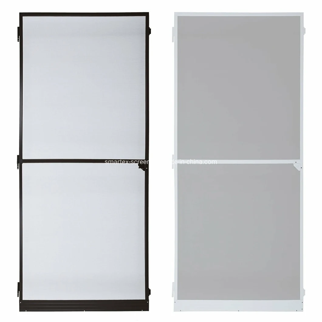 Practical Quality Aluminum Flyscreen Fixed Frame Insect Mosquito Screen Door