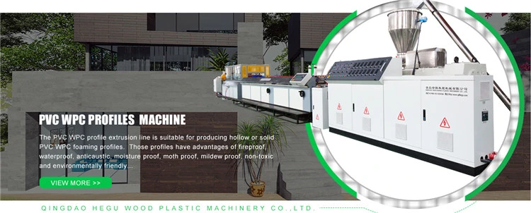 Easy Installation UPVC Folding Doors Line / Plastic Accordion Door Making Machine / PVC Sliding Door Extrusion Line