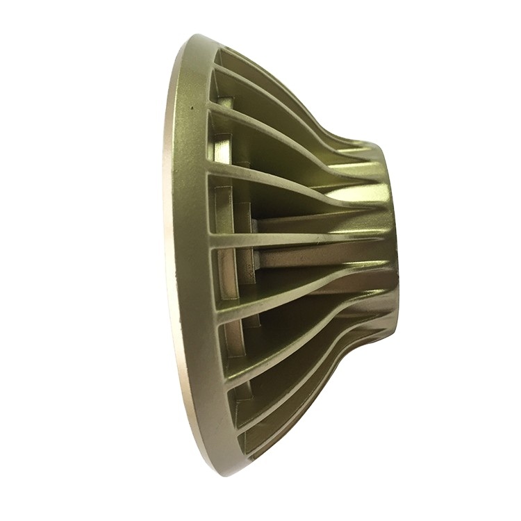 OEM Customized Aluminum Die Casting Metal Lamp Shade Parts