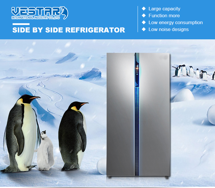 Low Noise 4 Door Refrigerator for Wholesale