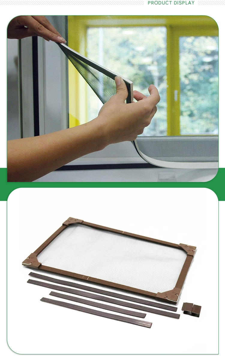 Anti Mosquito Net Screens Protector Fly Inset Magnetic Window and Door Screen Mesh Hands Free Magnetic Screen Window