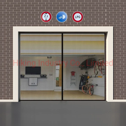 Hands-Free Screen Door Garage Door Magic Mesh