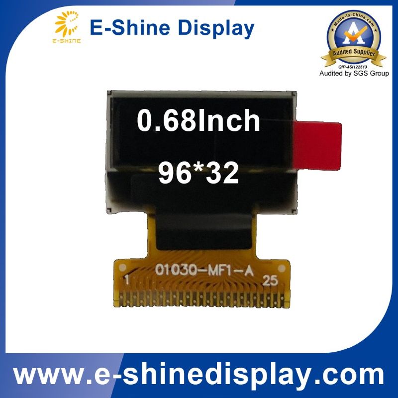 0.68"inch 96X32 OLED display/screen DOT-matrix for portable printer