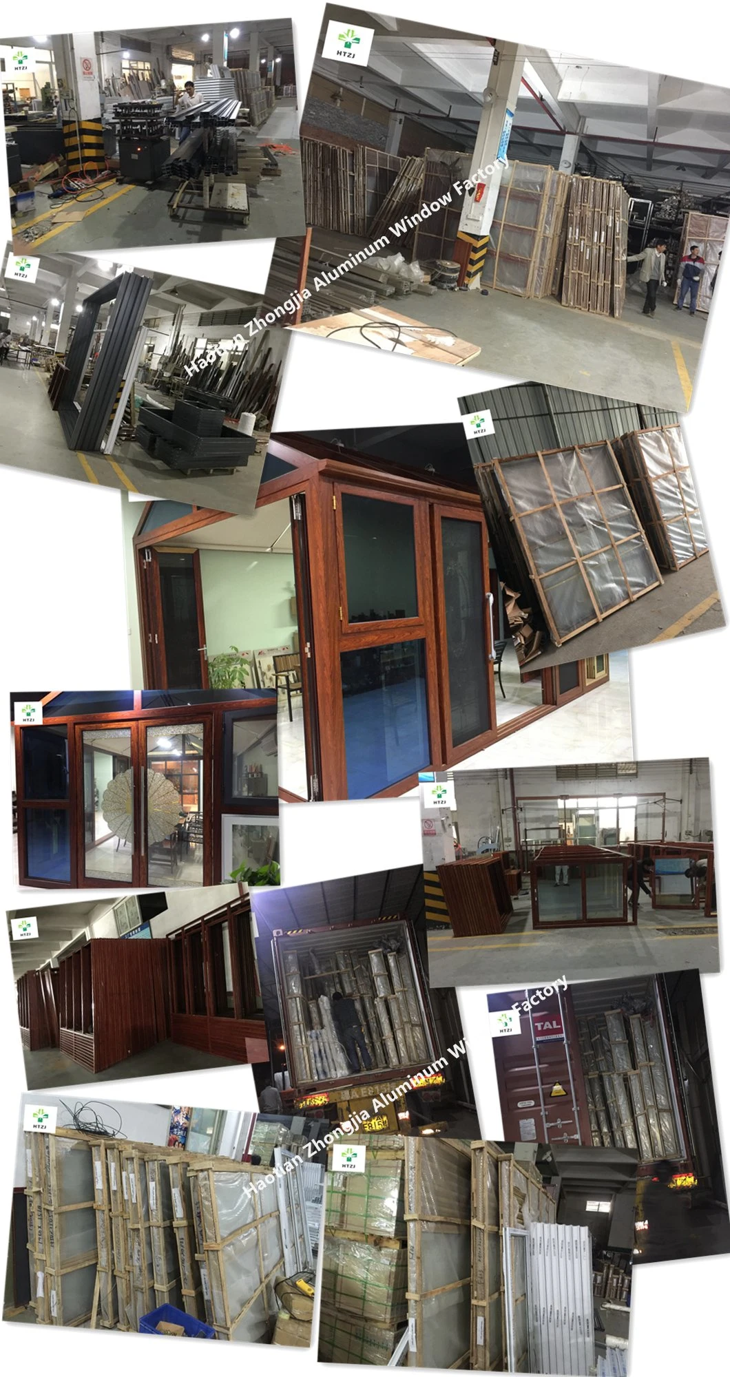 Factory Customized Aluminium Sliding Door with Invisible Screens