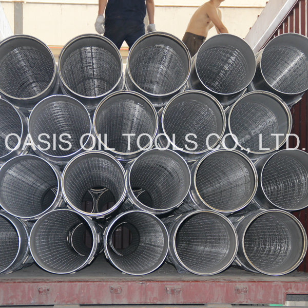 API Casing Pipe Based Well Screens with Johnson Screens Jacket