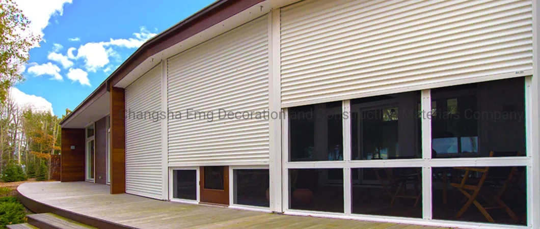 European Standard Motorized Aluminum Roller Shutter for Windows/Roller Shutter/Roller Blinds/Aluminum Door/Security Door