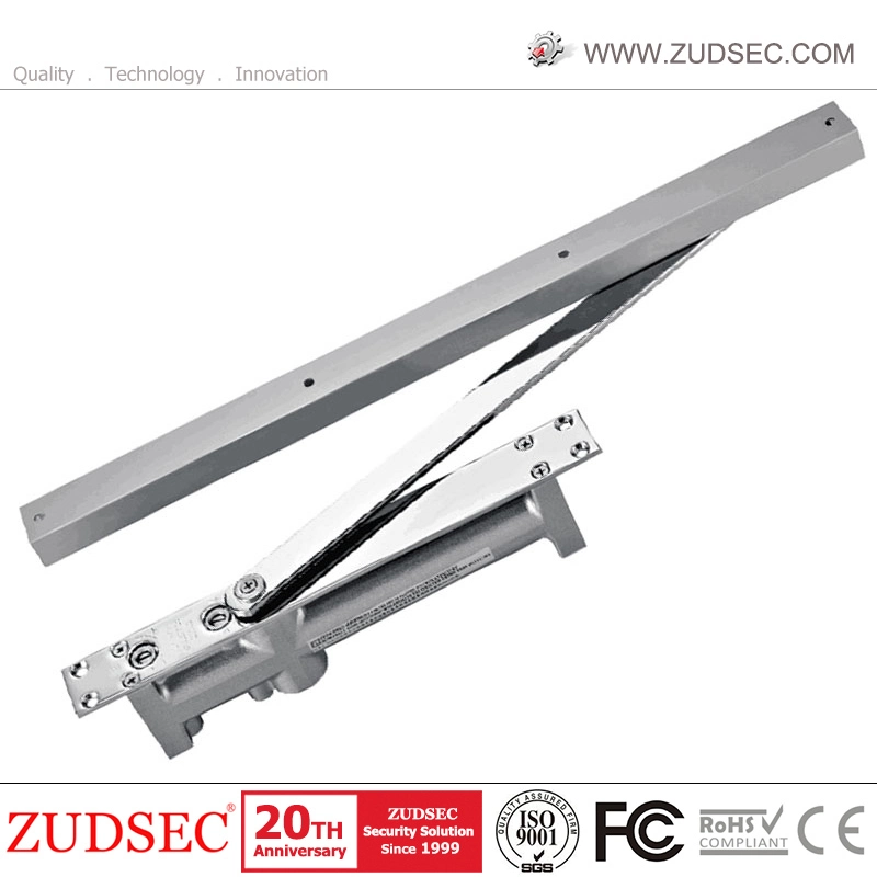 Commercial Door Closer Hydraulic Two Speed Fire Spring Aluminum Door Closer for Wooden Door Closing