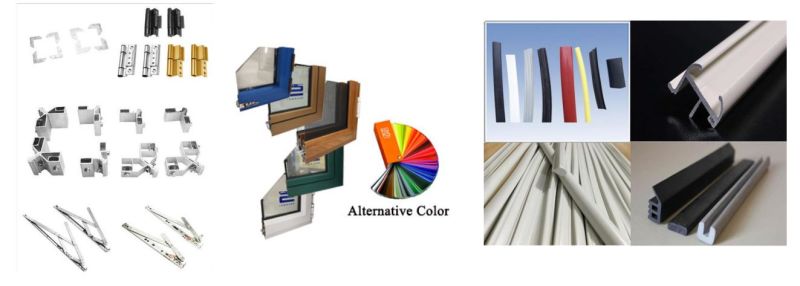 Aluminum Bi-Folding Glass Doors / Aluminium Sliding Folding Patio Doors