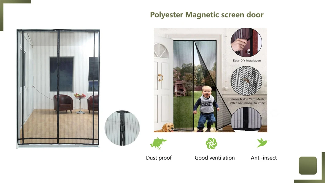 Buzz off Magnetic Insect Screen Mosquito Magnetic Screen Door Curtain