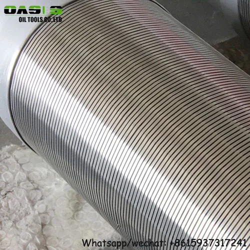 (manufacturer) Stainless Steel 304 DIN4925 Thread Water Well Screens/Wire Wrapped Well Screens