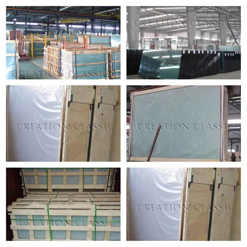 2.5-12mm Clear Pattern Glass for Glass Partition Wall