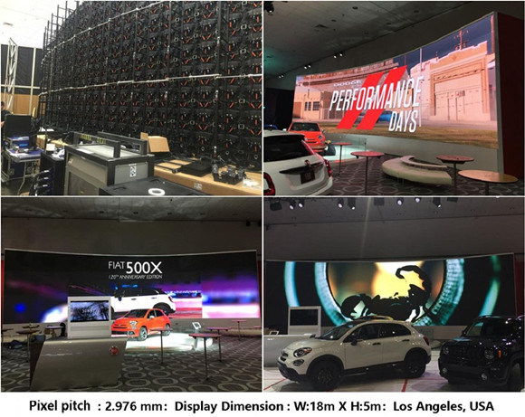 Front Service Soft LED Display Screen P1.875 Module 240*120mm Size