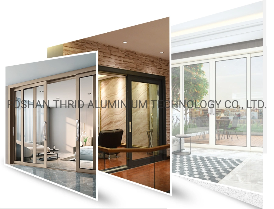 Customized New Modern Commonly Used Aluminum Bi Folding Door with Fly Screen OEM