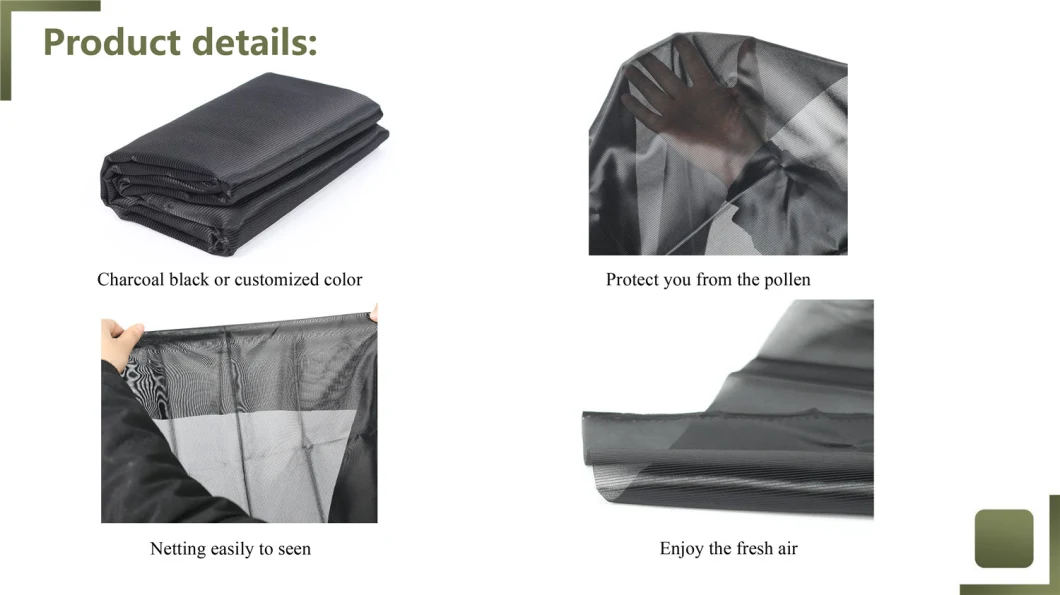 Polyester Screen Mesh for Window and Door Anti-Pollen Window Screen