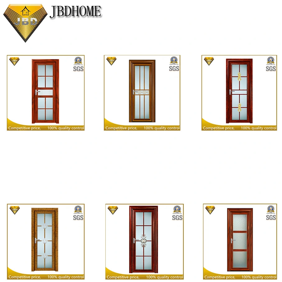 Aluminum Door Glass Door Aluminum Alloy Toilet Flat Door Bedroom Casement Door