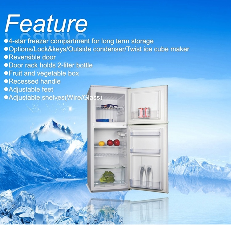 Double Door Mini Refrigerator, Double Door Fridge