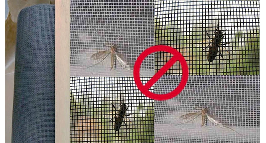 Anti Mosquito Fiberglass Insect Screen Mesh for Window & Door