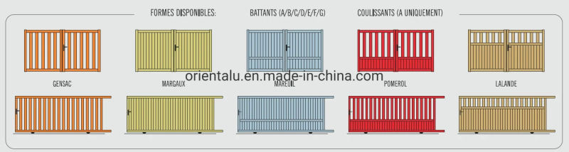 Germany Aluminium Enhance Gate and Door for Yard