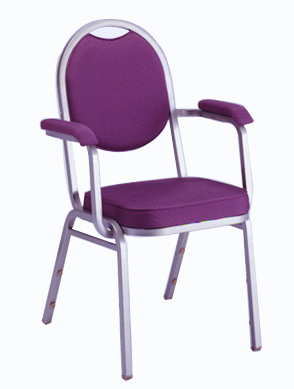 Rolling Back Hotel Chairs with Thick Arms (YC-D101)