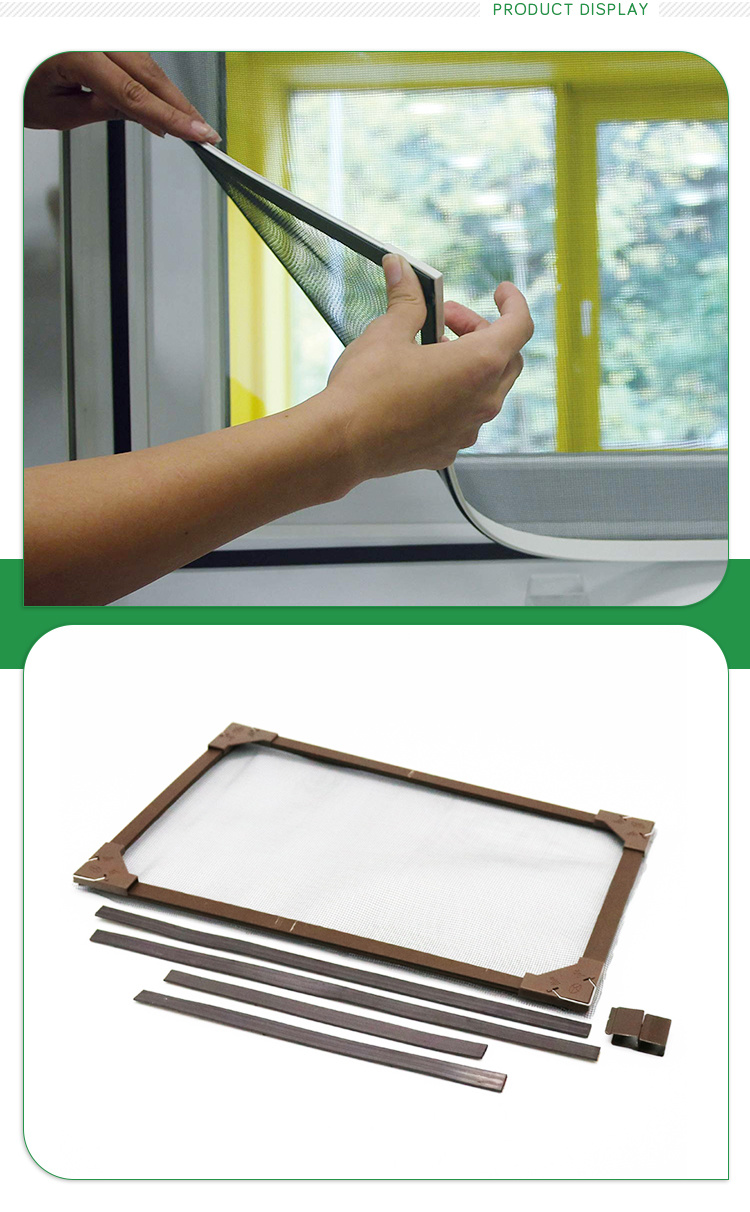 Anti Mosquito DIY Bugout Magnetic Fly Screens for Windows