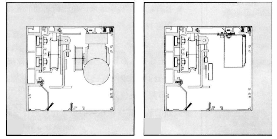 Sliding Glass Door Opener/ Sliding Door Operator/ Automatic Sliding Door 2X200kgs Capacity