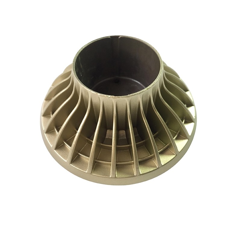 OEM Customized Aluminum Die Casting Metal Lamp Shade Parts