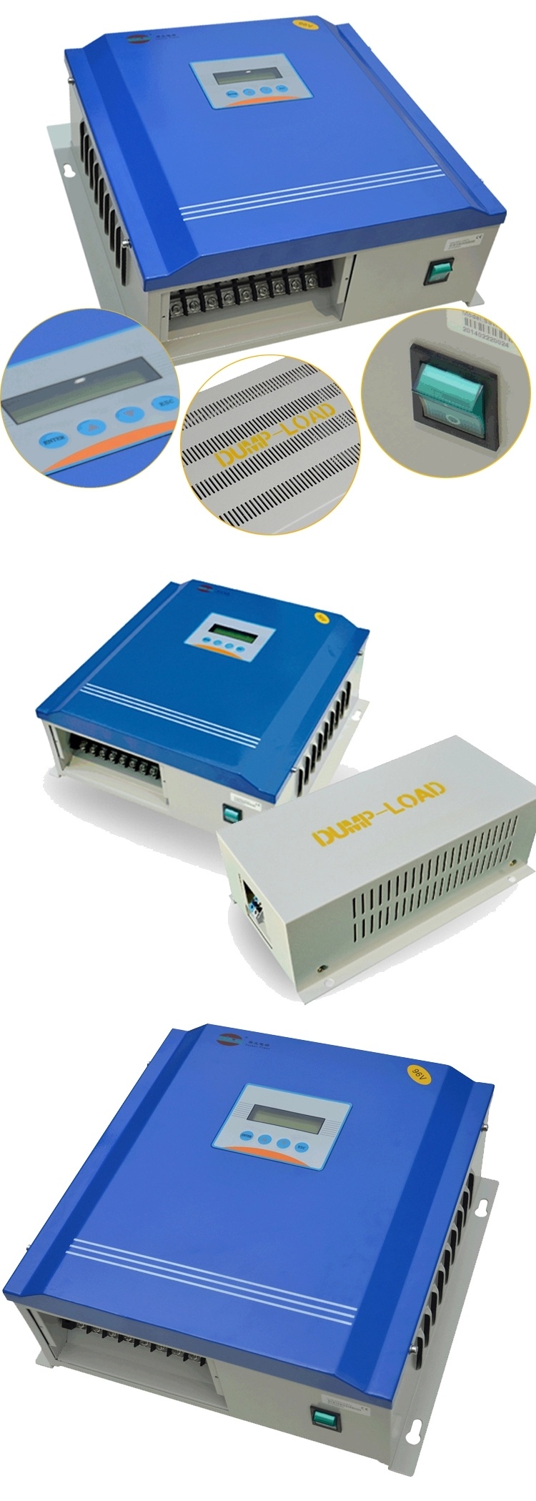 Wind Solar Hybrid Controller for 3kw Wind Turbine and Wind&Solar Power System