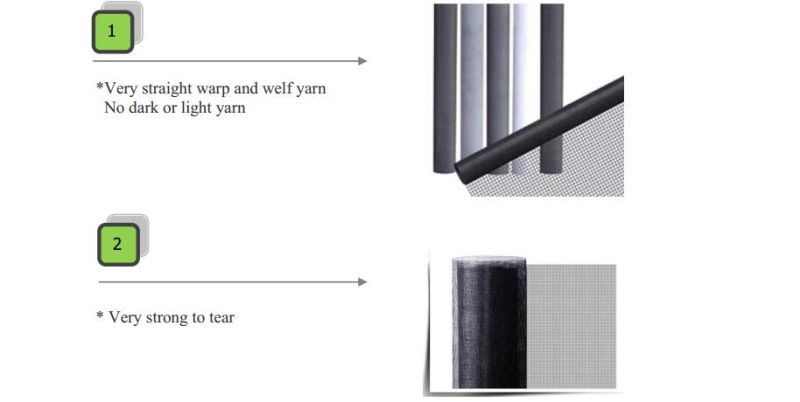 Fiberglass Mesh for Screen Used for Mosquito Window and Door