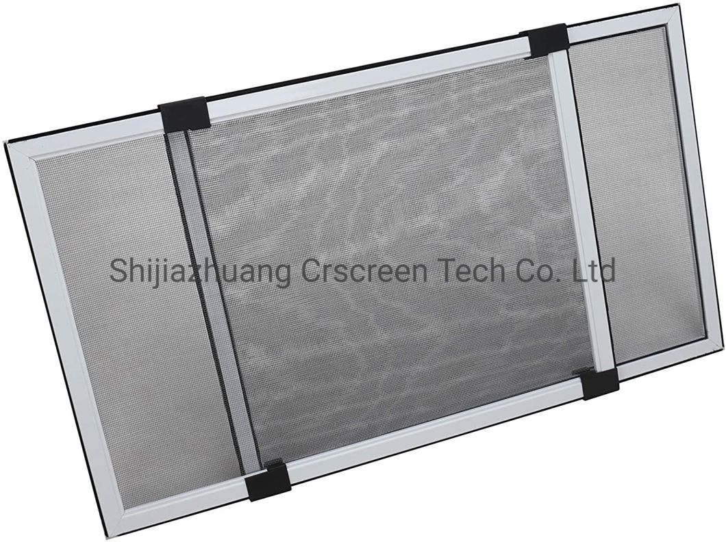 Adjustable Waterproof Extensible Sliding Insect Screen Window Screen for Anti-Fly