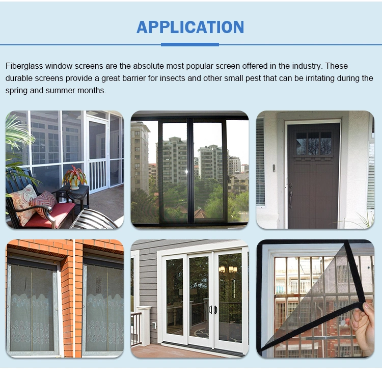 Fiberglass Insect Screen for Window and Doors