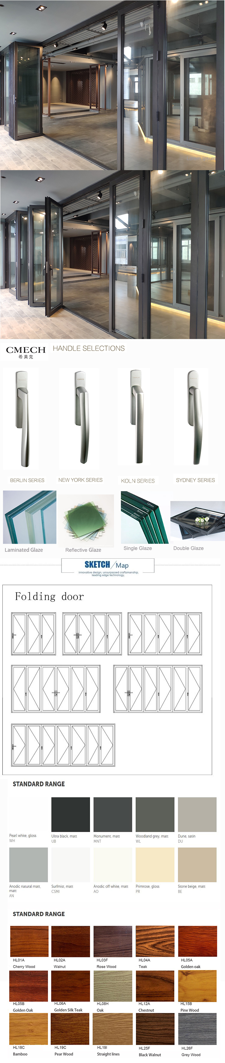 Folding Sliding Door Glass Sliding Folding Door Main Door
