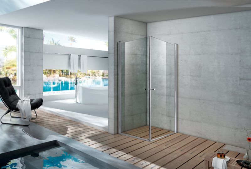 Large Corner Bath with Shower Screen Screens Over Glass Doors Door