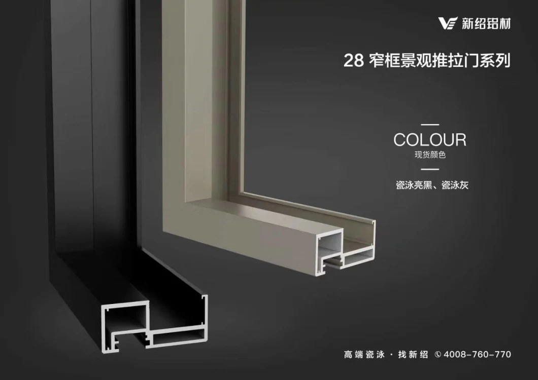 Soundproof Standard Size Glass Profile Aluminium Bifold Window and Door Folding Windows and Door Folding Screen