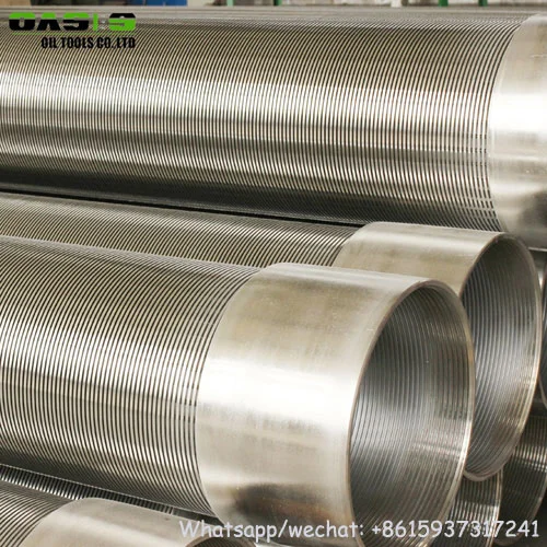 (manufacturer) Stainless Steel 304 DIN4925 Thread Water Well Screens/Wire Wrapped Well Screens