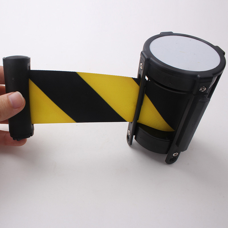 Retractable Tape Belt Cassette for Crowd Control Barrier Stanchion Replacement