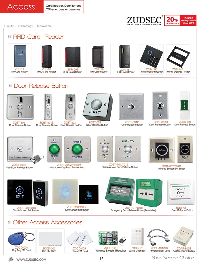 Access Controller Stand-Alone Single Door System Single Door Control with Keypad for Home