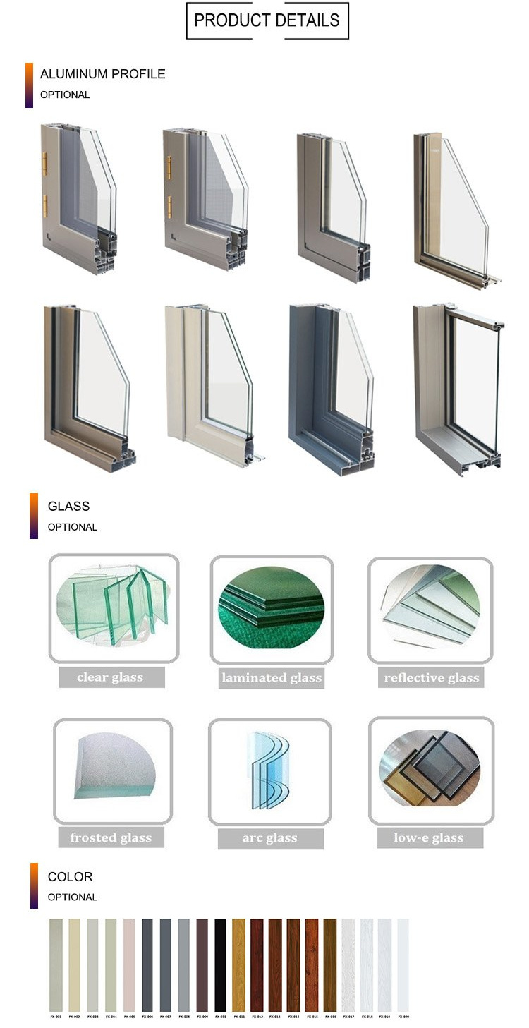 Aluminum Folding Doors/Bifold Doors/Patio Doors Design