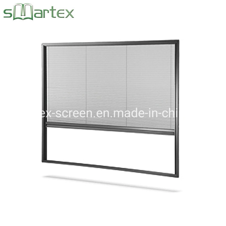 Pleated Retractable Insect Net Pleated Mesh Screen Window