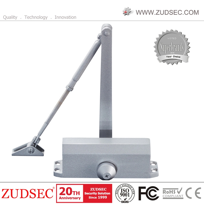 Commercial Door Closer Hydraulic Two Speed Fire Spring Aluminum Door Closer for Wooden Door Closing